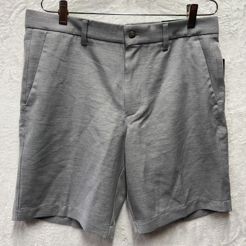 Callaway Golf Shorts Mens 34 Gray Opti-Dri Stretch Performance CGBRB010 NEW
